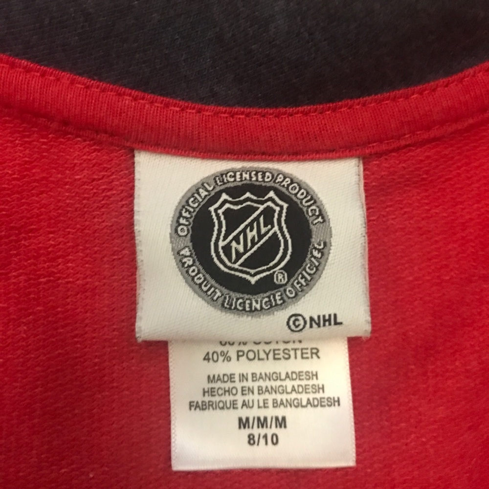 Washington Capitals NHL Official Sweatshirt Jersey Women’s M 8/10 - Picture 5 of 5